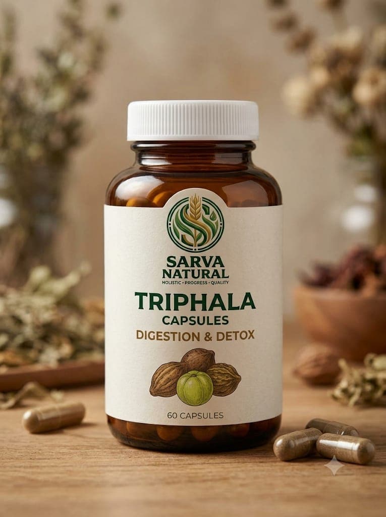 Sarva Natural Triphala Capsules